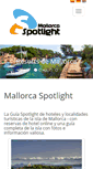 Mobile Screenshot of mallorca-spotlight.es
